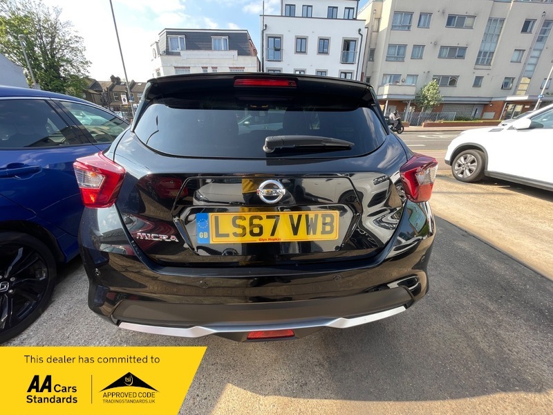 Nissan Micra Ig-t Tekna LS67VWB Black #2