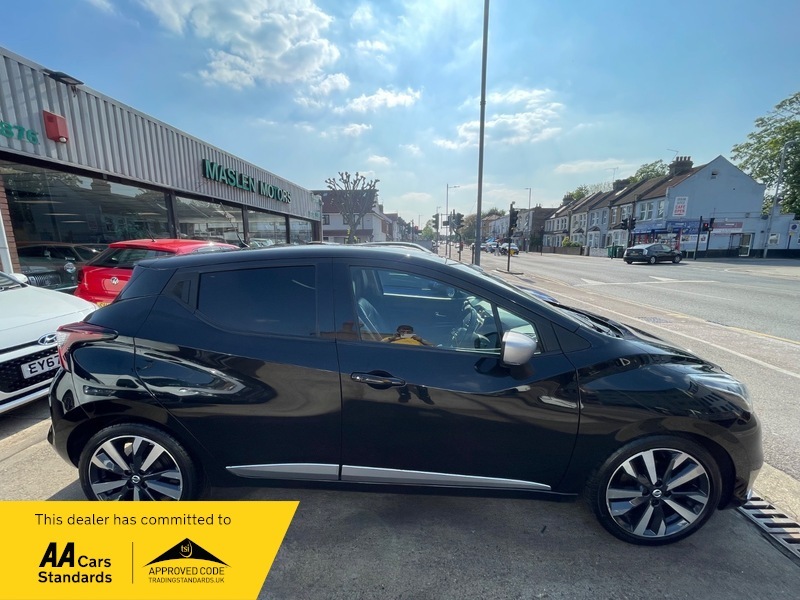 Nissan Micra Ig-t Tekna LS67VWB Black #3