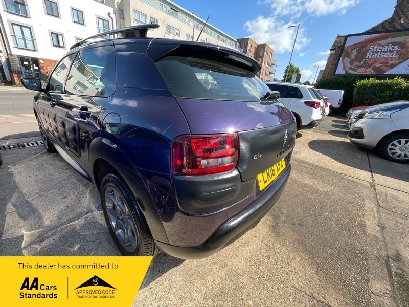 Citroen C4 Cactus Puretech Feel CK18XPZ Purple #2
