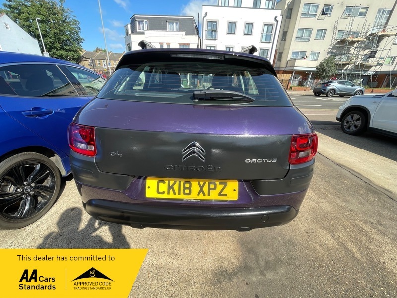 Citroen C4 Cactus Puretech Feel CK18XPZ Purple #3