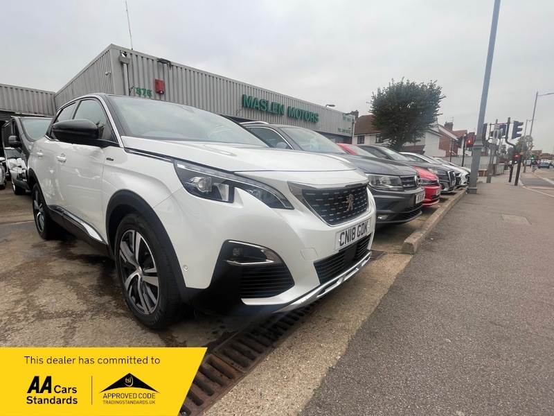 Peugeot 3008 Bluehdi S S Gt CN18GDK White #3