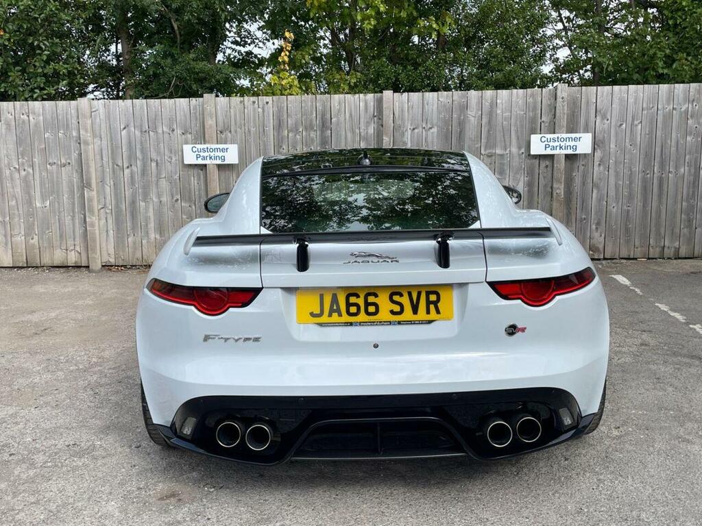 Jaguar F-Type Coupe 5.0 V8 Svr Awd Euro 6 Ss 20176 White #6
