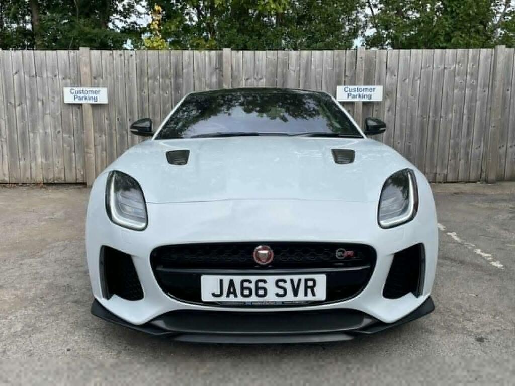 Jaguar F-Type Coupe 5.0 V8 Svr Awd Euro 6 Ss 20176 White #2
