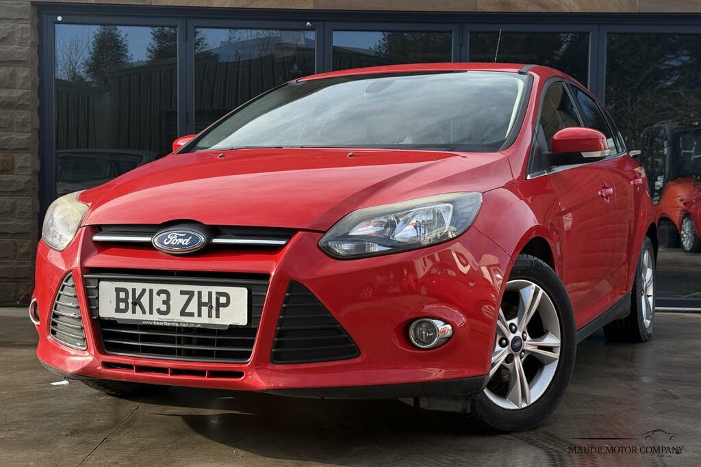 Ford Focus 1.6 Tdci Zetec Hatchback Euro 5 Red