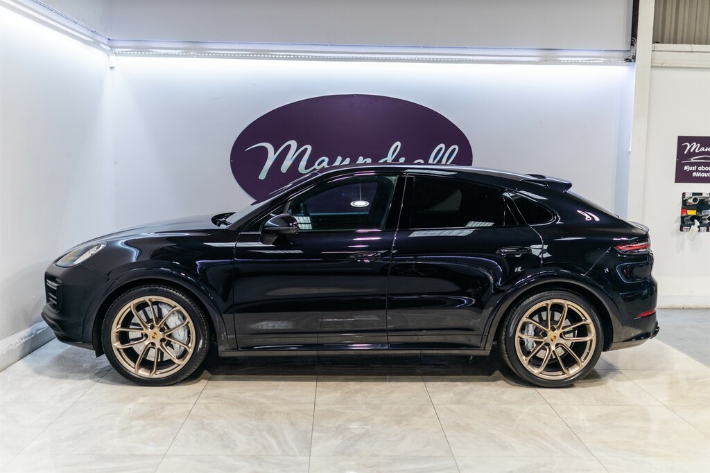 Porsche Cayenne 4.0T V8 Turbo Coupe Tiptronics 4Wd Euro HX69YXE Black #3