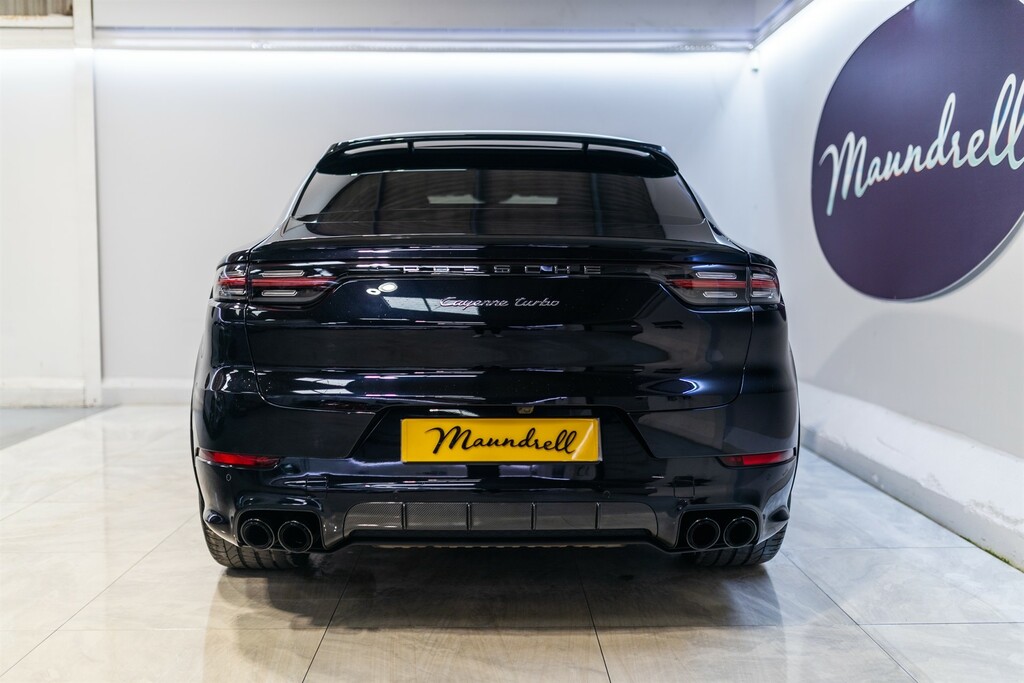 Porsche Cayenne 4.0T V8 Turbo Coupe Tiptronics 4Wd Euro HX69YXE Black #6