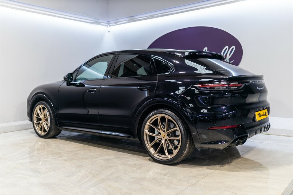 Porsche Cayenne 4.0T V8 Turbo Coupe Tiptronics 4Wd Euro HX69YXE Black #4
