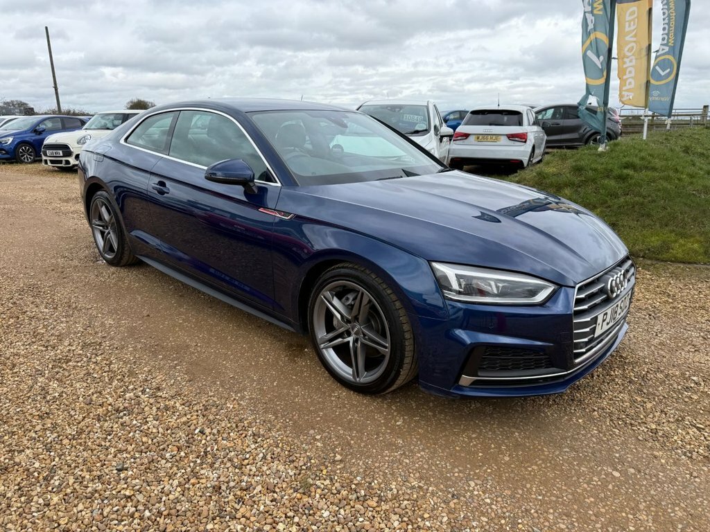 Audi A5 2L S Line PJ18SDZ Blue #5