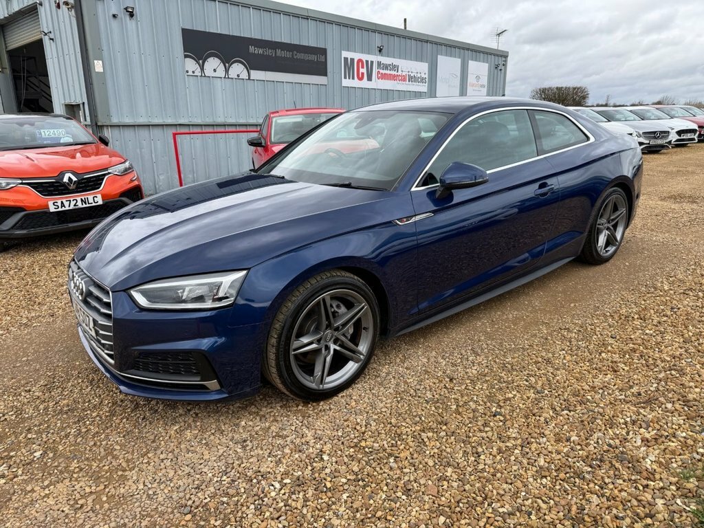 Audi A5 2L S Line Blue