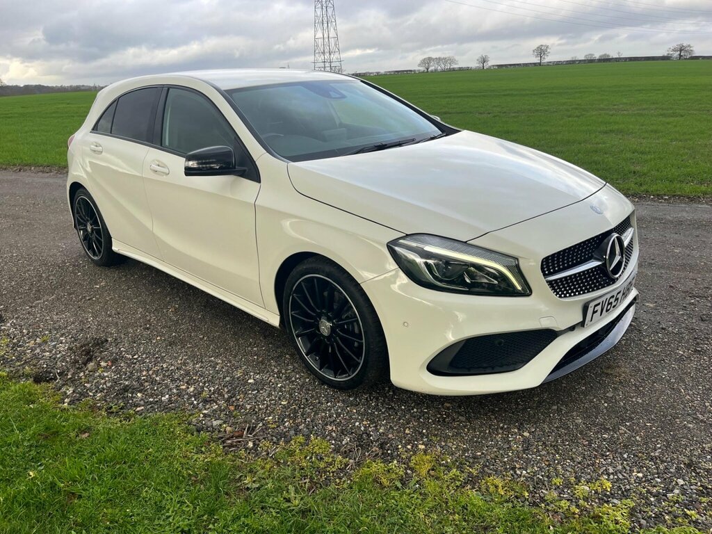 Mercedes-Benz A Class 1.5 A180d Amg Line Premium Hatchback White