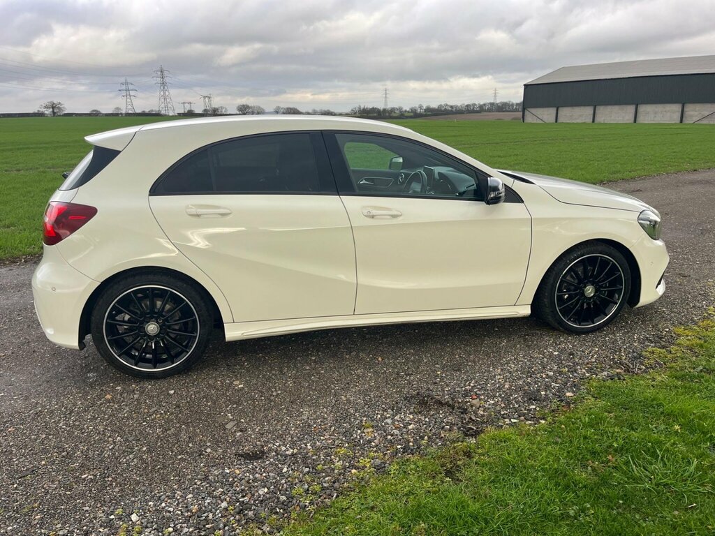 Mercedes-Benz A Class 1.5 A180d Amg Line Premium Hatchback FV65HBF White #6