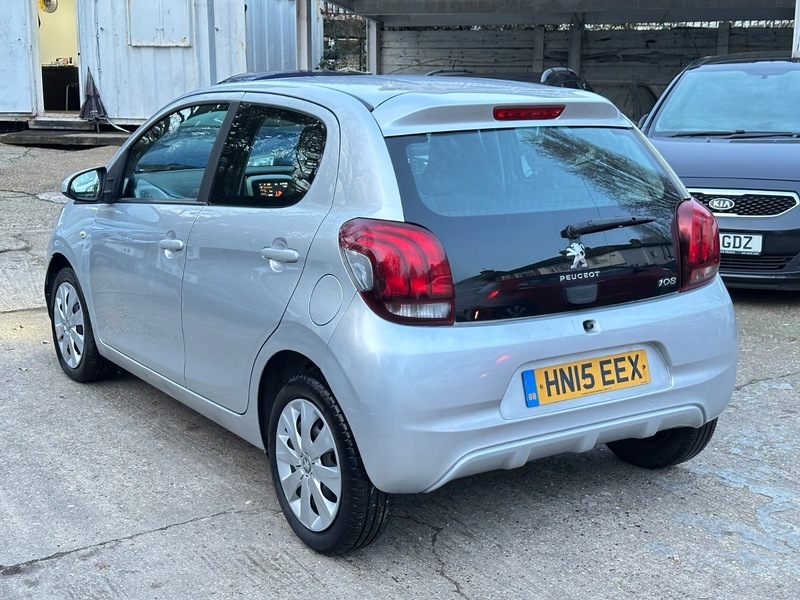 Peugeot 108 1.0 Vti Active Hatchback HN15EEX Silver #5