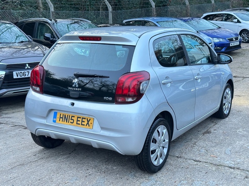 Peugeot 108 1.0 Vti Active Hatchback HN15EEX Silver #4