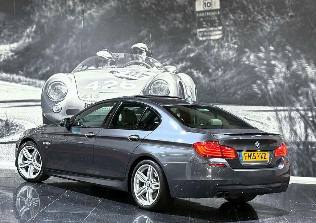 BMW 5 Series Saloon 3.0 530D M Sport Euro 6 Ss 201 FN15YXD Grey #3