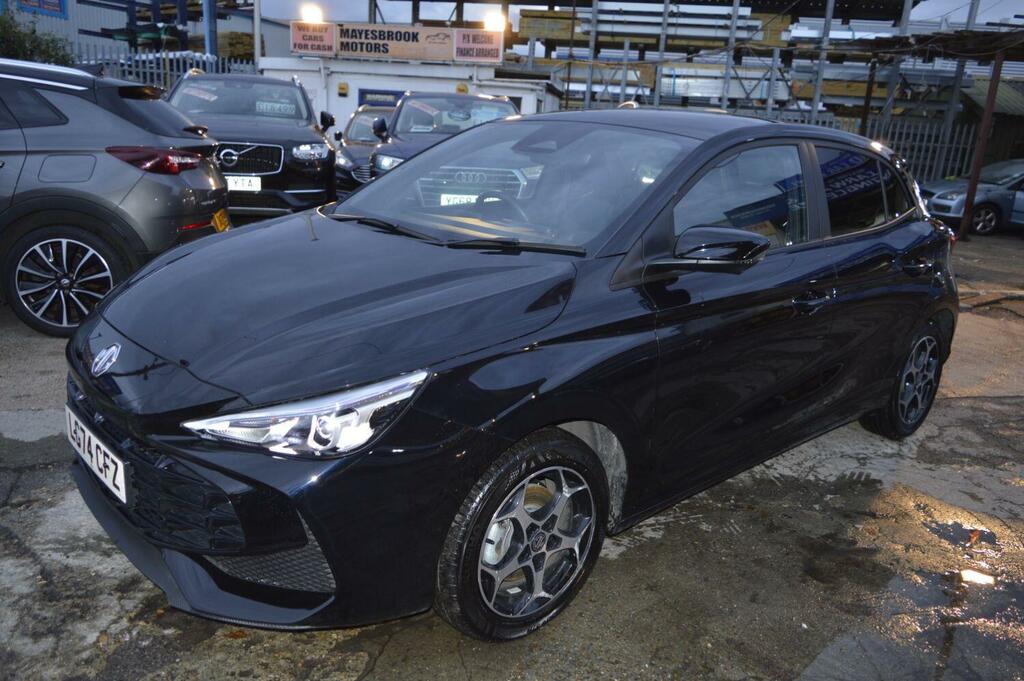 MG MG3 Hatchback 1.5 Hybrid Mhev Trophy 2024 LG74CFZ Black #3