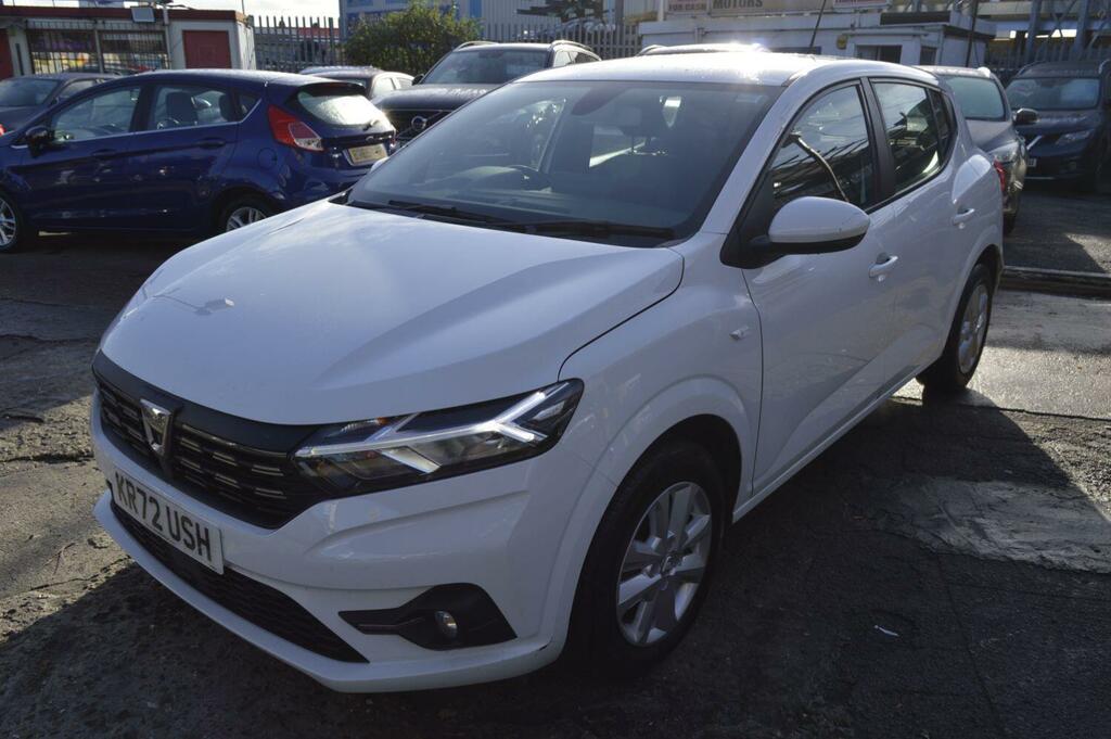 Dacia Sandero Hatchback 1.0 Comfort Tce 90 My21.5 2022 KR72USH White #3