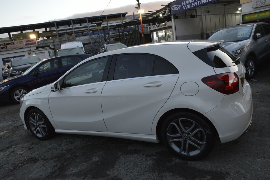 Mercedes-Benz A Class Hatchback 1.6 A180 Sport Edition 2018 WN68VWF White #4