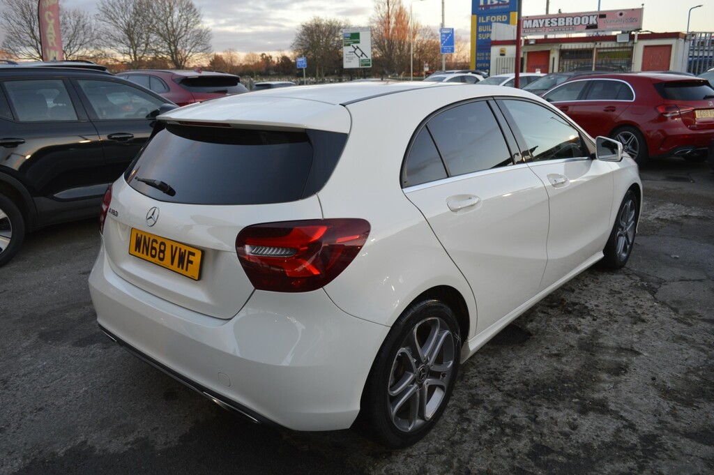 Mercedes-Benz A Class Hatchback 1.6 A180 Sport Edition 2018 WN68VWF White #2