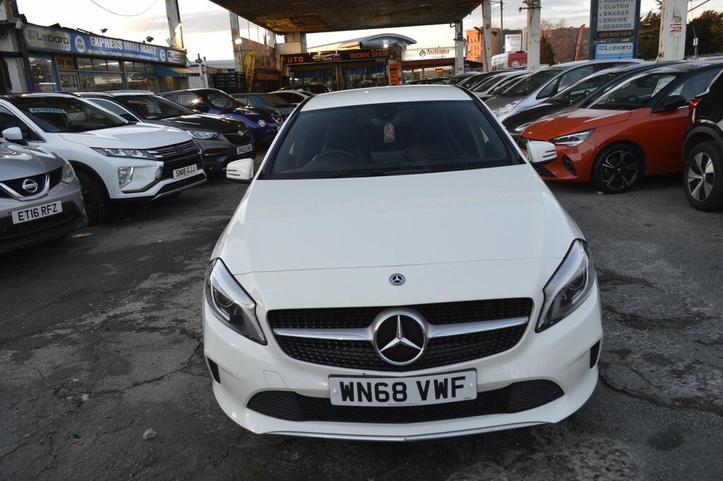 Mercedes-Benz A Class Hatchback 1.6 A180 Sport Edition 2018 WN68VWF White #6