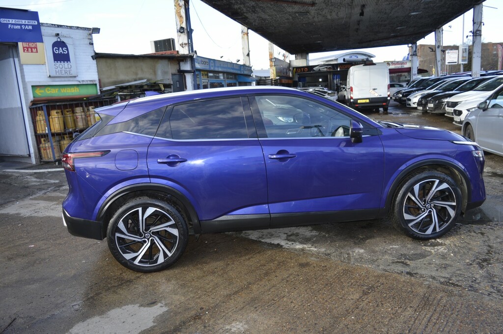 Nissan Qashqai Suv 1.3 Dig-t Mhev Tekna 2021 GF71VDR Blue #6