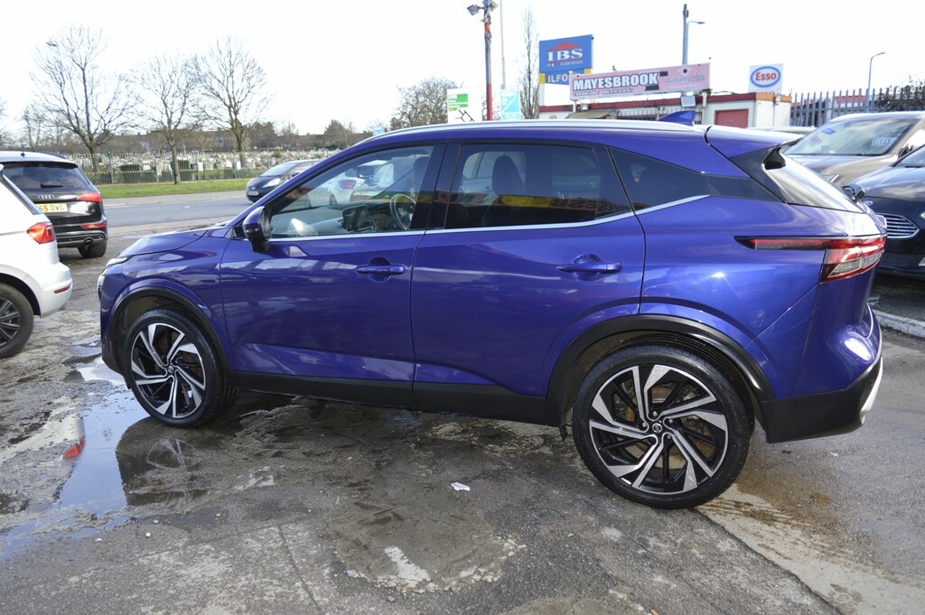 Nissan Qashqai Suv 1.3 Dig-t Mhev Tekna 2021 GF71VDR Blue #5