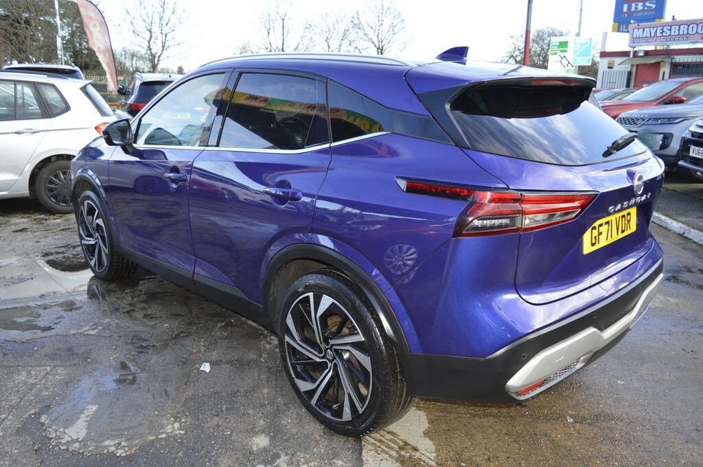 Nissan Qashqai Suv 1.3 Dig-t Mhev Tekna 2021 GF71VDR Blue #4