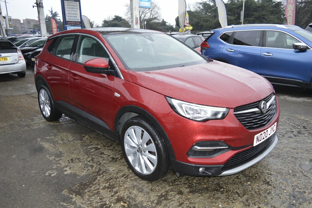 Vauxhall Grandland X Suv 1.2 Turbo Elite Nav 2020 Red