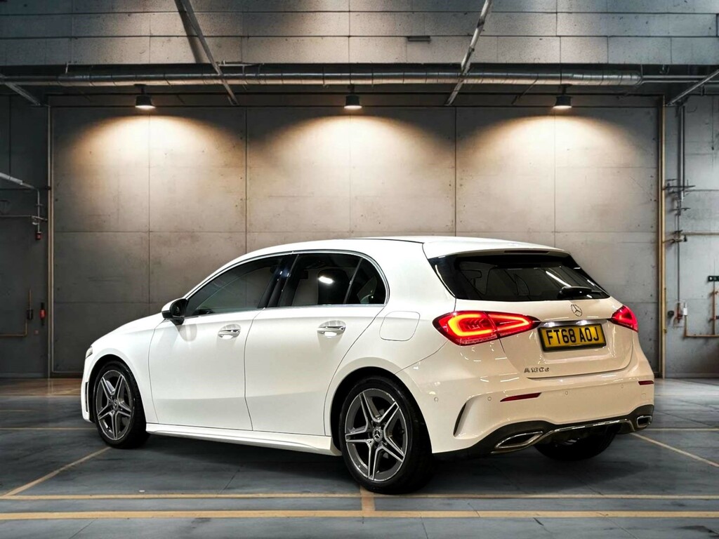 Mercedes-Benz A Class Amg Line Premium D FT68AOJ White #4