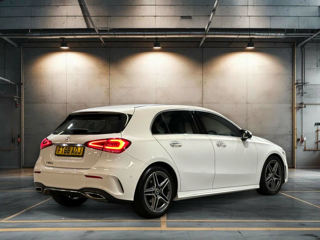 Mercedes-Benz A Class Amg Line Premium D FT68AOJ White #5