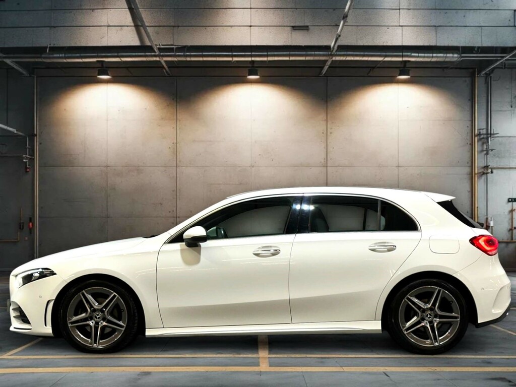 Mercedes-Benz A Class Amg Line Premium D FT68AOJ White #6