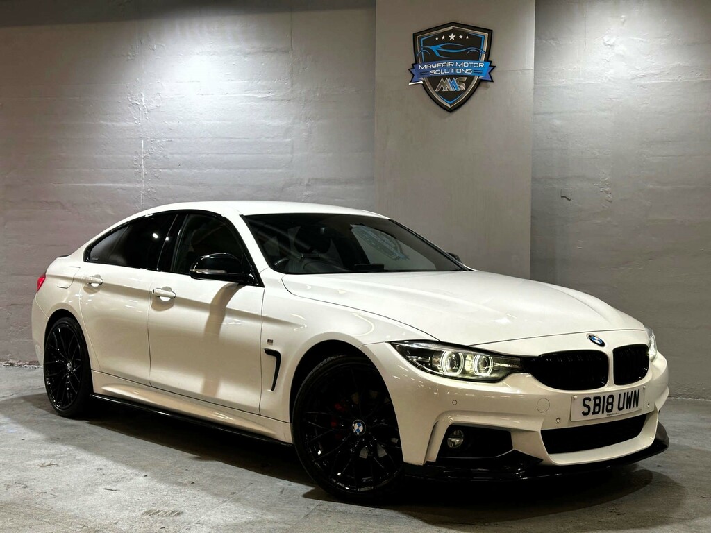 BMW 4 Series Gran Coupe Xdrive Gran Coupe M Sport 4Wd White