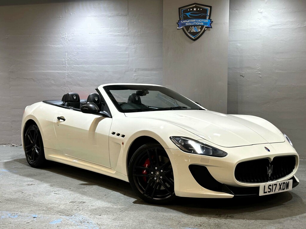 Maserati GranCabrio Mc Auto White