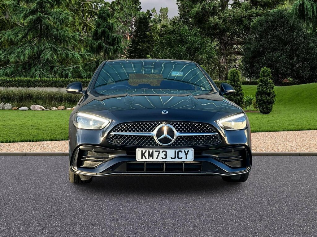 Mercedes-Benz C Class 2.0 C300dh Mhev Amg Line Premium Saloon Dies KM73JCY Black #2