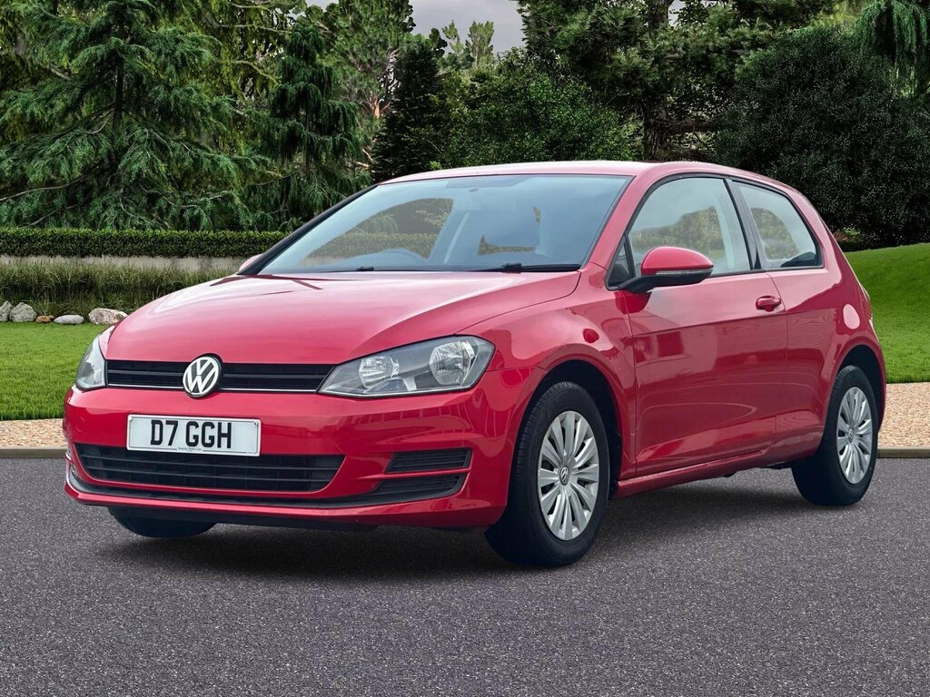 Volkswagen Golf 1.2 Tsi Bluemotion Tech S Euro 5 Ss Red #3