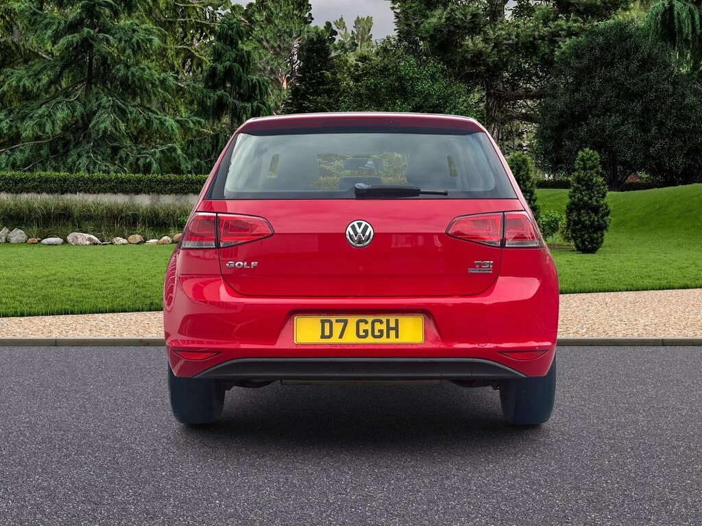Volkswagen Golf 1.2 Tsi Bluemotion Tech S Euro 5 Ss Red #5