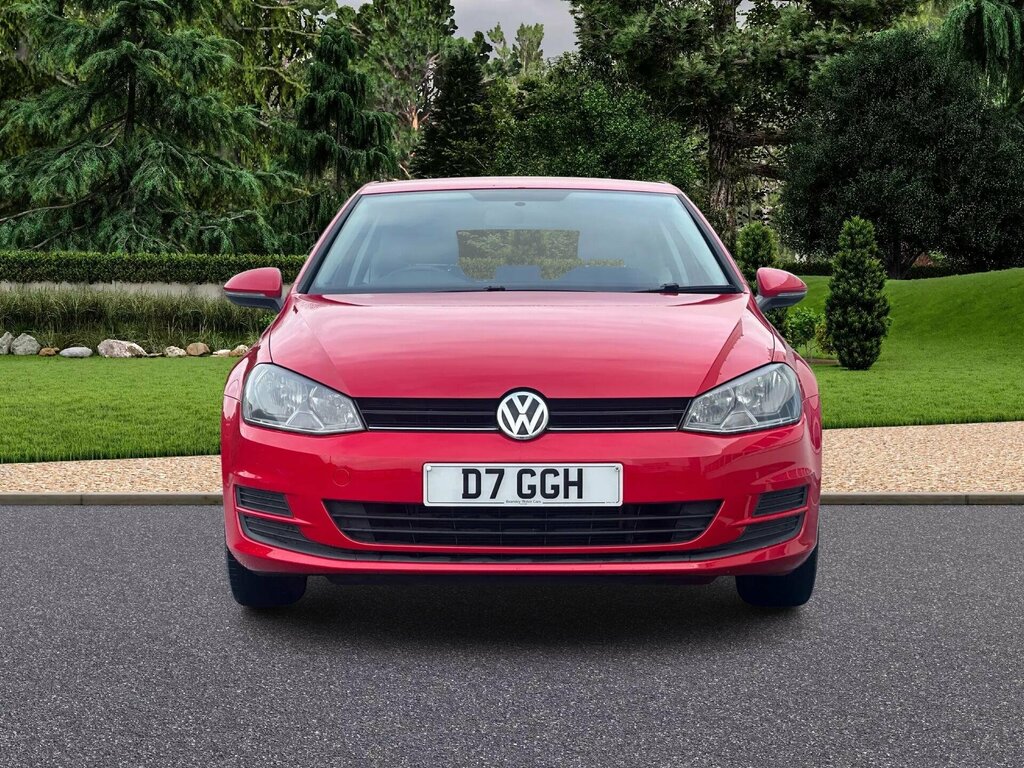 Volkswagen Golf 1.2 Tsi Bluemotion Tech S Euro 5 Ss Red #2