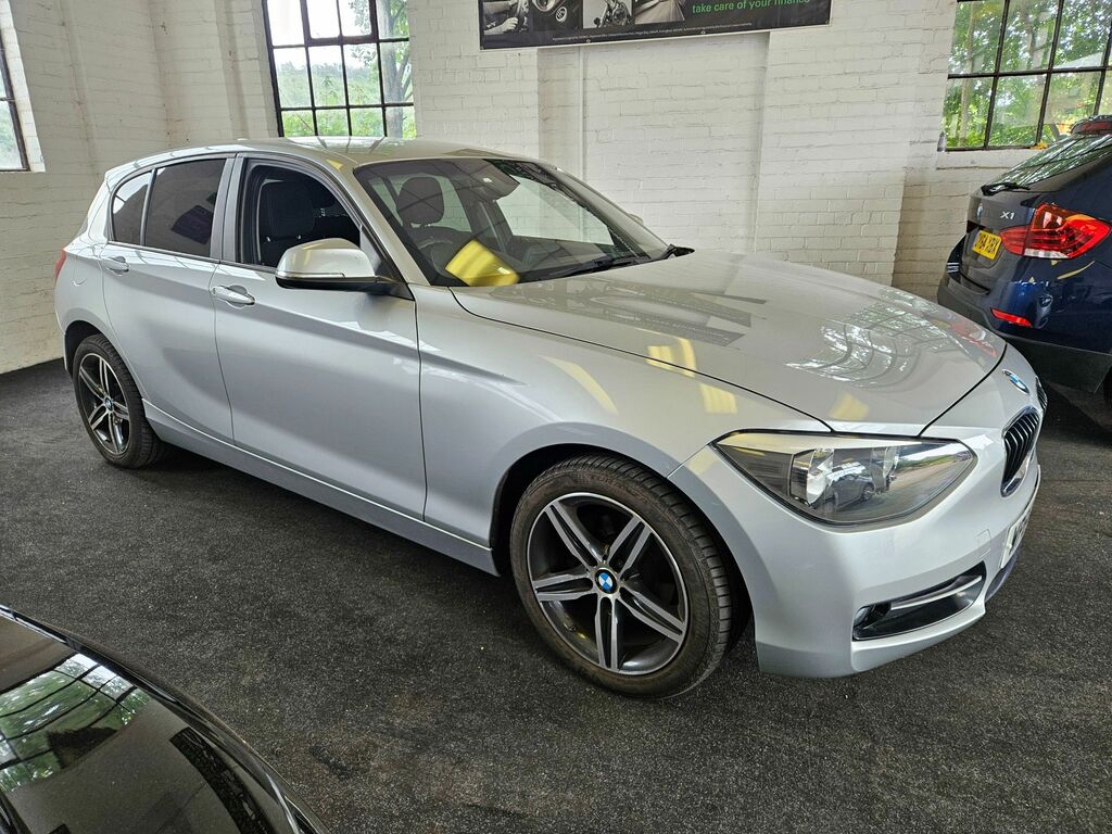 BMW 1 Series 2.0 116D Sport WP64KXE Silver #6