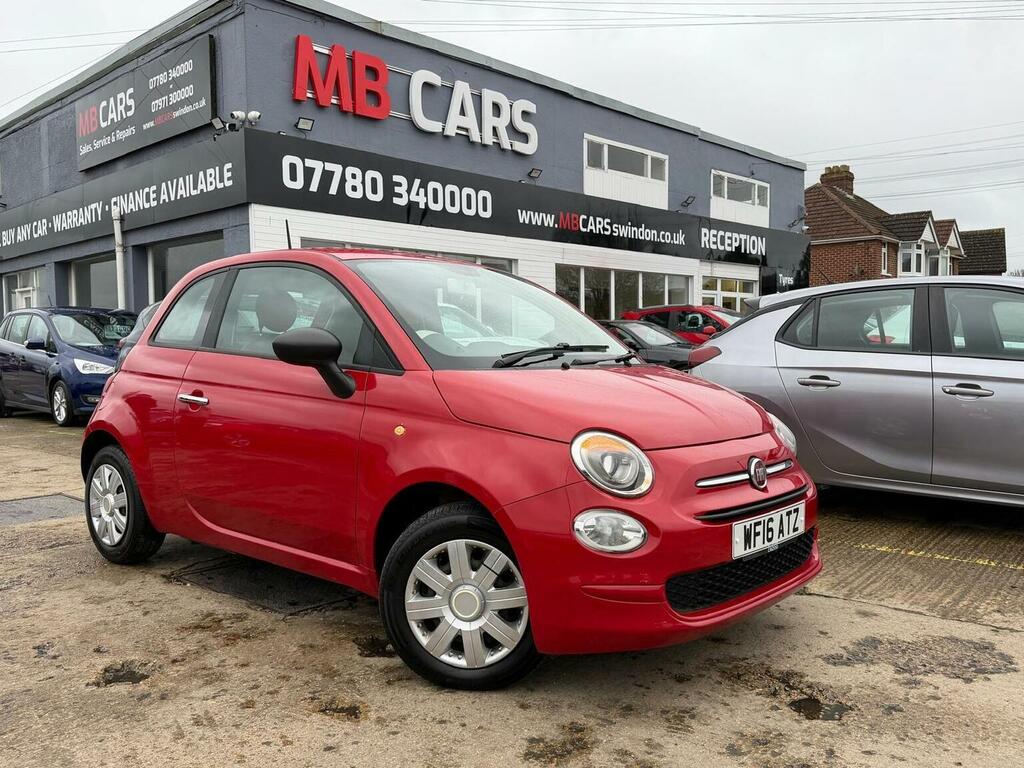 Fiat 500 1.2 Pop Euro 6 Ss Red