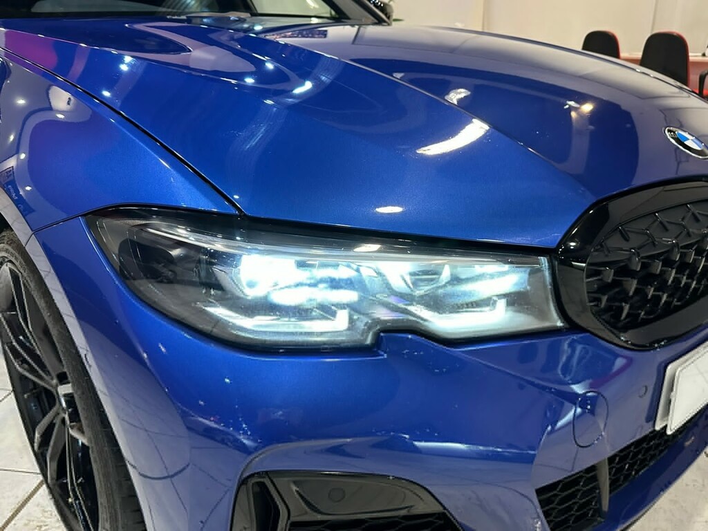 BMW 3 Series Saloon 3.0 M340d Xdrive Saloon 202171 YH71UMR Blue #4