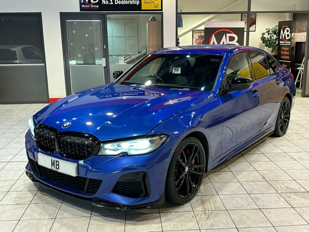 BMW 3 Series Saloon 3.0 M340d Xdrive Saloon 202171 YH71UMR Blue #6