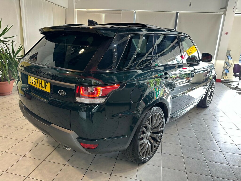Land Rover Range Rover Sport Suv 3.0 Sd V6 Hse Dynamic 201767 OV67HJF Green #5