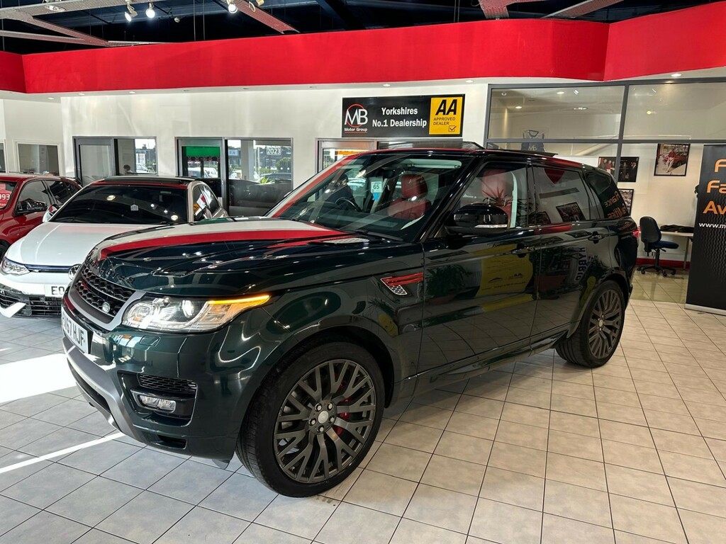 Land Rover Range Rover Sport Suv 3.0 Sd V6 Hse Dynamic 201767 OV67HJF Green #4