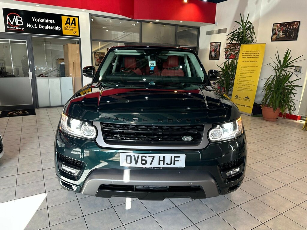 Land Rover Range Rover Sport Suv 3.0 Sd V6 Hse Dynamic 201767 OV67HJF Green #2
