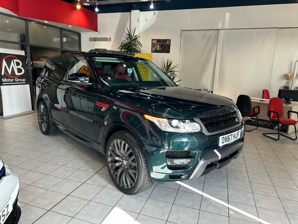 Land Rover Range Rover Sport Suv 3.0 Sd V6 Hse Dynamic 201767 OV67HJF Green #3
