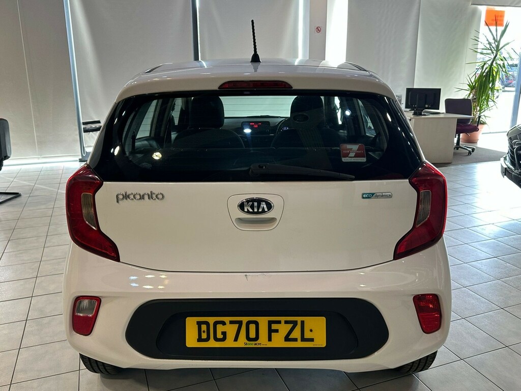 Kia Picanto Hatchback 1.0 2 202070 DG70FZL White #6