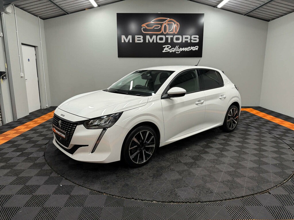 Peugeot 208 Allure Puretech Ss LL20GGA White #3