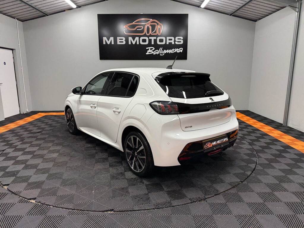 Peugeot 208 Allure Puretech Ss LL20GGA White #5
