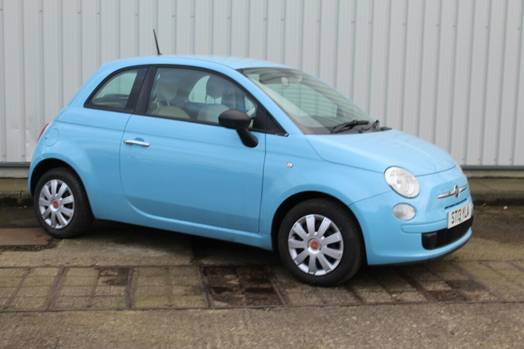 Fiat 500 Hatchback 1.2 Pop 2013 ST13YLA Blue #6