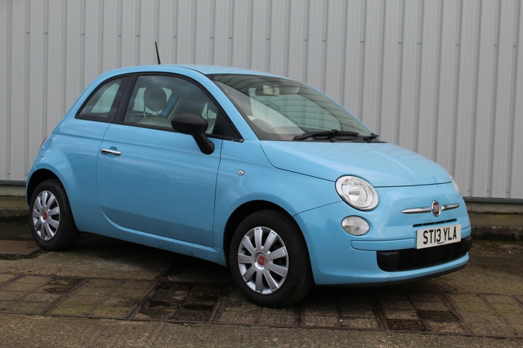 Fiat 500 Hatchback 1.2 Pop 2013 ST13YLA Blue #4