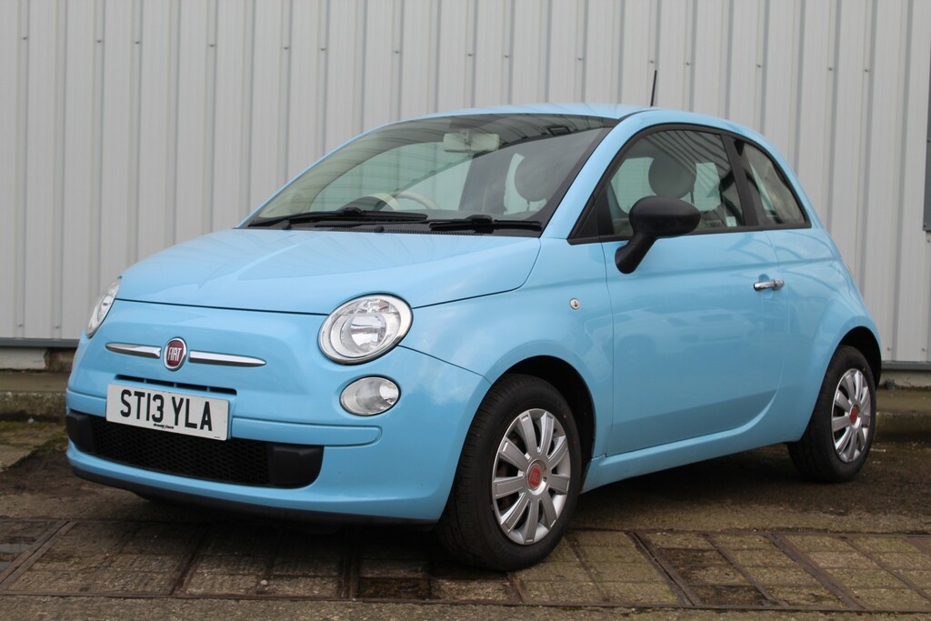 Fiat 500 Hatchback 1.2 Pop 2013 Blue